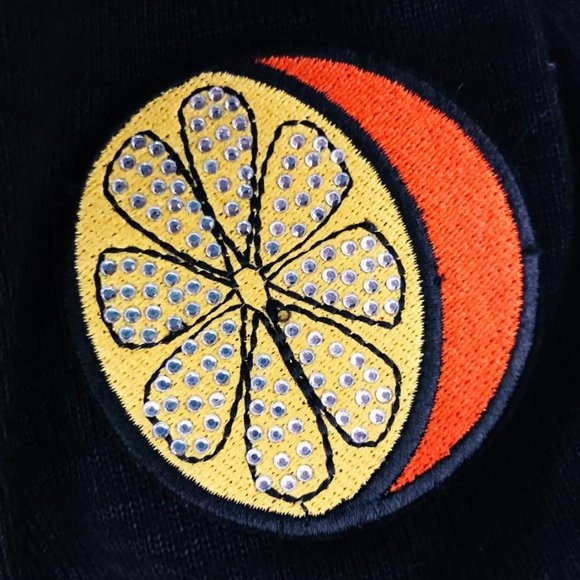 Sequined Fruit Sweater - Picture 4 of 12